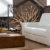 Design Raumteiler Teak-Holz MAZE | Hochwertiger Sichtschutz Holzoptik massiv | Paravent Trennwand für Wohnzimmer Praxis Büro | - 