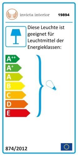 Design Stehleuchte PARAVENT weiss 170cm Raumteiler - 