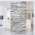 Flächenvorhang Set Ashlar Masonry 250x120cm | Schiebegardine Schiebevorhang Raumtrenner Vorhang Raumteiler Gardine Paravent Wandbild XXL Deko Dekor | Größe HxB: 250x120cm inkl. transparenter Halterung - 