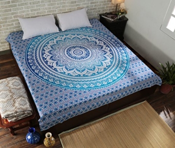 Hippie Mandala Multi Purpose Baumwolltuch 108 von 90-Inch, dekorative Wand-Hängen, Picknick-Strand-Blatt - 