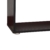 homcom 831-037BK Bücherregal, Holz, schwarz, 80 x 25 x 192 cm - 