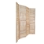 Homestyle4u 4 fach Paravent Raumteiler Holz Trennwand spanische Wand Sichtschutz natur - 