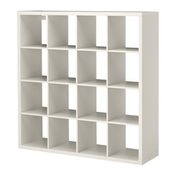 IKEA KALLAX Regal in weiß; (147x147cm); Kompatibel mit EXPEDIT -