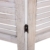 Paravent Raumteiler 170x138x2cm, Shabby-Look, Vintage ~ weiß - 