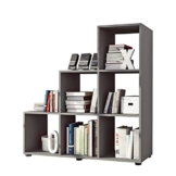 REGAL STUFENREGAL RAUMTEILER BÜCHERREGAL SPLIT ANTHRAZIT -